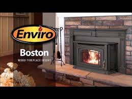 Boston Cast Iron Wood Fireplace Insert