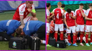 Fans chanted for danish soccer star christian eriksen after he collapsed during a euro 2020 match. Mnrbsmmzn1smjm