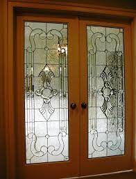 stained glass door