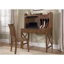 A beautiful children's table with a hutch in antique oak wood finishing is a good choice. 382 Ho140 Liberty Furniture Writing Desk Hutch Oak
