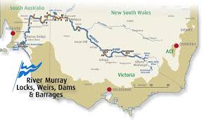 Murray River Locks Weirs Dams Barrages