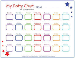 Potty Training Reward Charts Potty Training Reward Chart