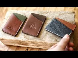 Super Easy Leather Wrap Wallet Tutorial