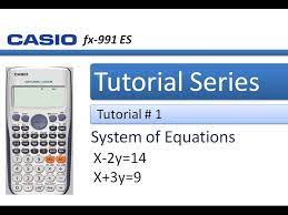 Casio Fx 991es Calculator Tutorial