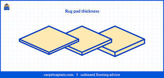rug pad guide rug pad thickness size
