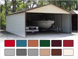 Color Your Metal Building 3d View Color Planner Carport