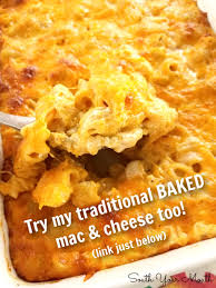 southern style crock pot macaroni cheese