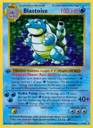 The original pokemon base set (1999 1st edition shadowless) is the most collectible, with record breaking single card sales happening almost daily on ebay. Value Of Blastoise Cards Price Guide Sell Pokemon