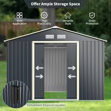 9 2ft X 6 5ft Outdoor Storage Shed