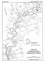 Alabama River Alabama Navigation Charts