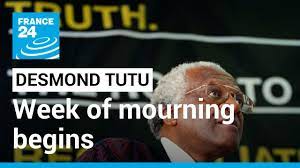 Desmond Tutu: week of mourning begins ...