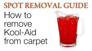 As a professional carpet cleaner once said, it is the red stain that has given many a carpet cleaner second thoughts as to his profession of choice. Remove Kool Aid From Carpet How To Get Red Stains Out Of Carpet How To Clean Carpet Dry Carpet Cleaning Carpet Cleaning Hacks