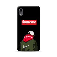 I don't really ever wear it because it's really flashy. Supreme Hoodie Boy Iphone Xr Case Caseformula