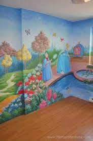 Mural Painting Disney Princesses