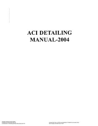 Aci Detailing Manual Sp66 By Muhammad Faheem Latif Issuu
