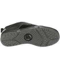 Shoes Dvs Comanche Black Reflective Charcoal Nubuck Men