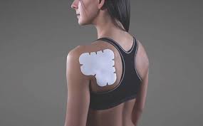 Image result for woman wearing back pain patch in bed