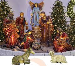 commercial grade nativity scenes