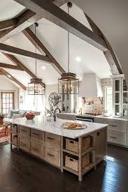 10 charming kitchens with wood beams