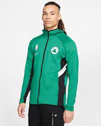 Men sz xxl 2xl boston celtics jacket full zip hoodie sweatpants tracksuit outfit. Boston Celtics Showtime Men S Nike Therma Flex Nba Hoodie Nike Com