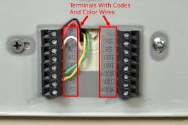 Thermostat wiring heat pump nest diagram info old 5 wire hookup 7. Thermostat Wiring How To Wire Thermostat 2 3 4 5 Wire Guide