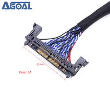 Best android tv or mini pc to buy? Fi Re51s Hf Lvds Cable With Hook 51pin Double 2 Channel Dual 10bits 10 Bit 55cm For Lg Large Size Lcd Tv Monitor Panel Mega Offer E40fb Isnapu