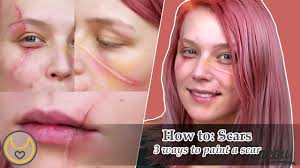 make scars paint latex collodion