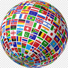 country flag globe png