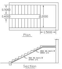 Staircase Design Rcc Structures