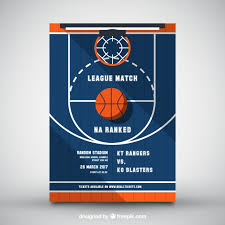 Download Vector Brochure Basketball Court Plan Vectorpicker