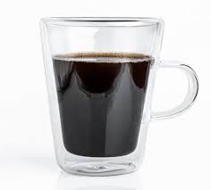 Double Wall Glass Coffee Mug Clear
