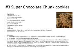 ppt 3 super chocolate chunk cookies