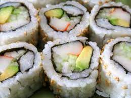 california rolls sushi nutrition facts