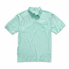 Details About Johnnie O Mens Shirt Green Size 2xl Stripe Front Pocket Polo Rugby 75 174