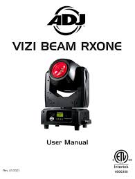 adj vizi beam rxone user manual pdf