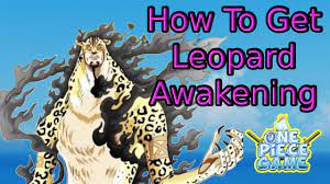 Leopard awakening