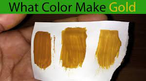 what color make gold you
