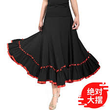 For men and women, no jeans are allowed to be worn in semi formal clothing. Social Dance Skirt Semi Skirt Set Dance Skirt Social Dance Skirt Big Waltz Dress Grand Hem C 002
