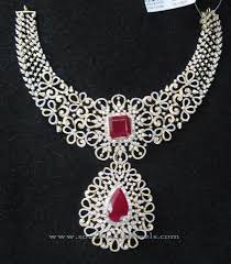 indian bridal diamond necklace set