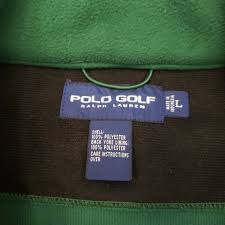 polo golf ralph lauren green vest