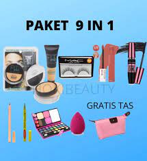 murah paket makeup set 9 in 1 paket