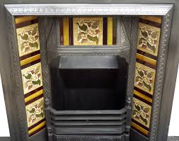 Victorian Cast Iron Fireplace Antique