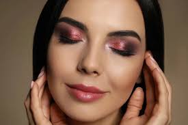 latina woman makeup stock photos