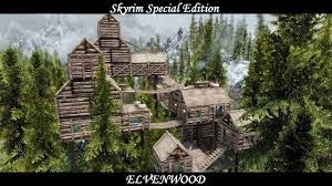 Skyrim SE - Mod: Elvenwood - YouTube
