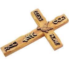 Olive Wood Wall Cross From Jerum