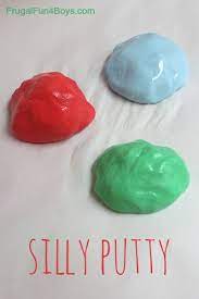 how to make silly putty frugal fun