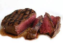 Medium Rare Steak Sirloin gambar png