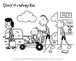 An elephant and piggie book. Diary Of A Wimpy Kid Coloring Pages To Print Coloring Home
