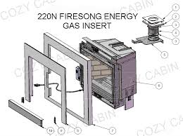 Fire Energy Gas Insert 220n 220n