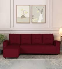 topaz fabric rhs sectional sofa in